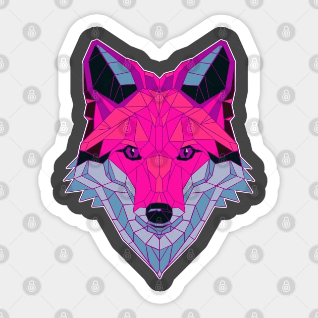 Vapor Fox Sticker by aaallsmiles